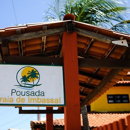 Pousada Praia Do Imbassaí Exterior foto