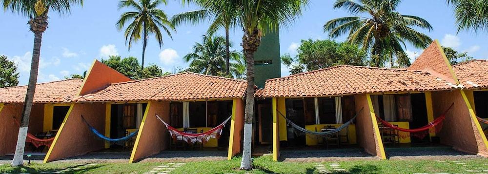 Pousada Praia Do Imbassaí Exterior foto